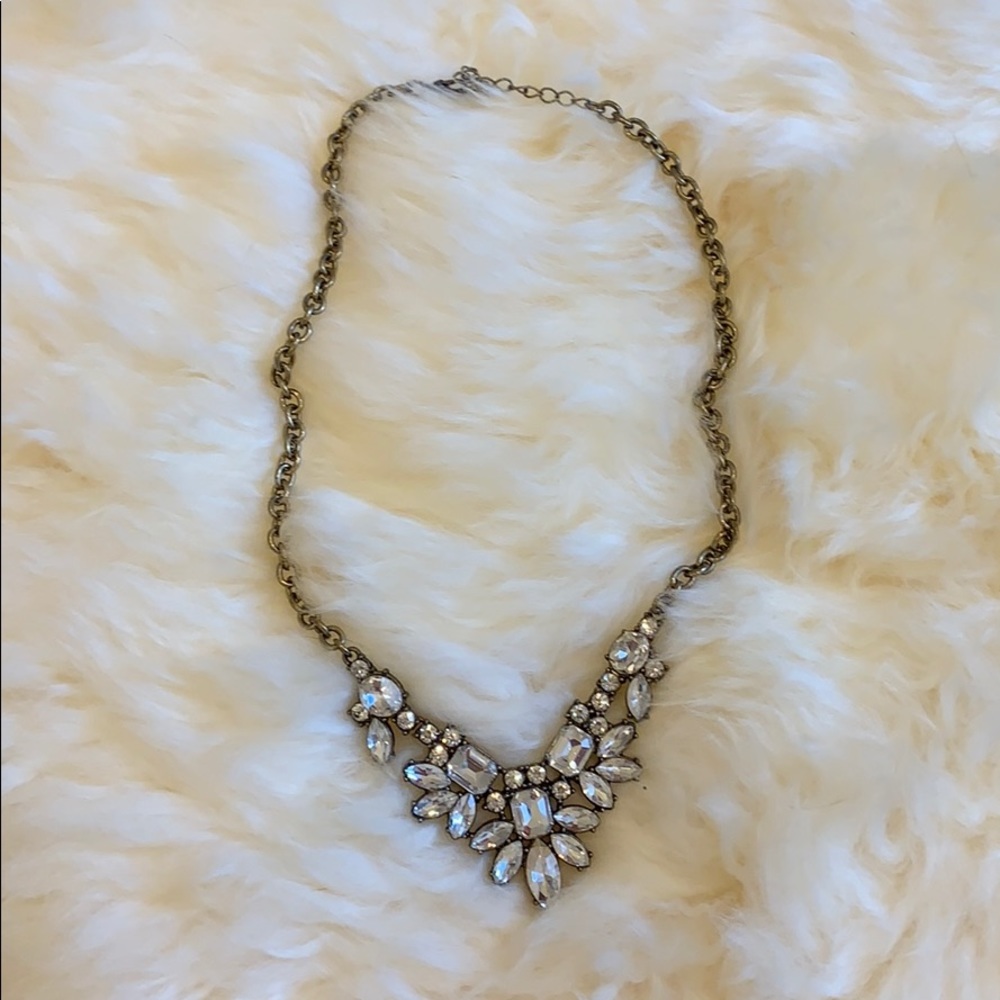 FINAL SALE Jeweled Statement Necklace